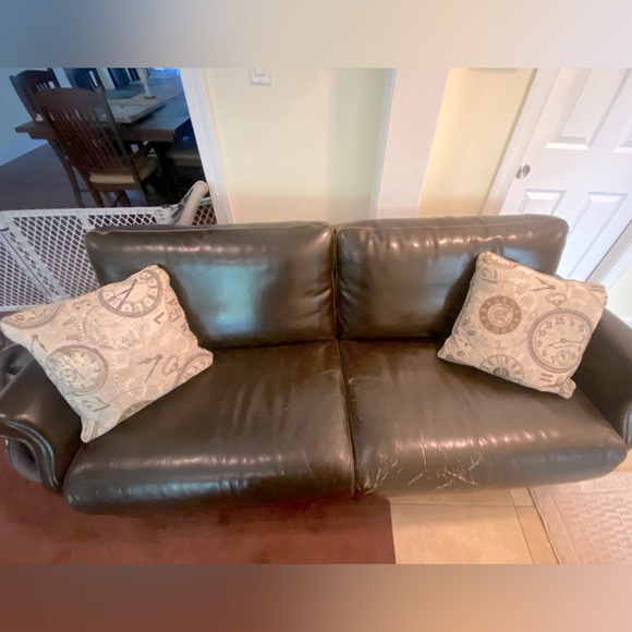 Set of Overstuffed Oversized Throw Pillows - Picture 2 of 4